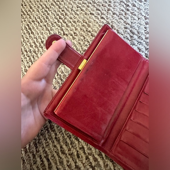 CHANEL Caviar Skin Long Bifold Wallet CC Logo With Box & Authenticity Card - Picture 4 of 16